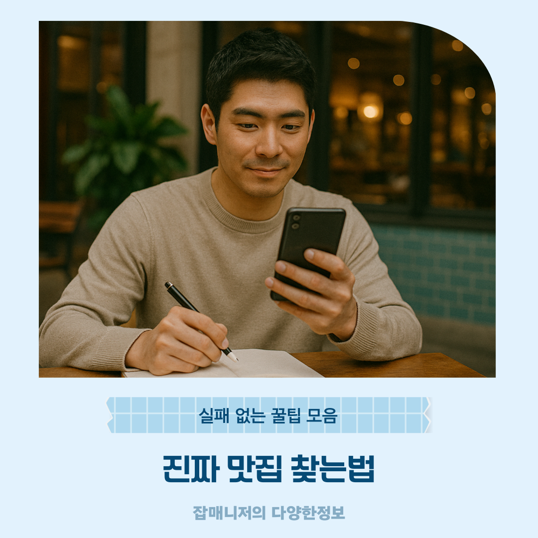진짜 맛집 찾는법 ❘ 실패 없는 꿀팁 모음