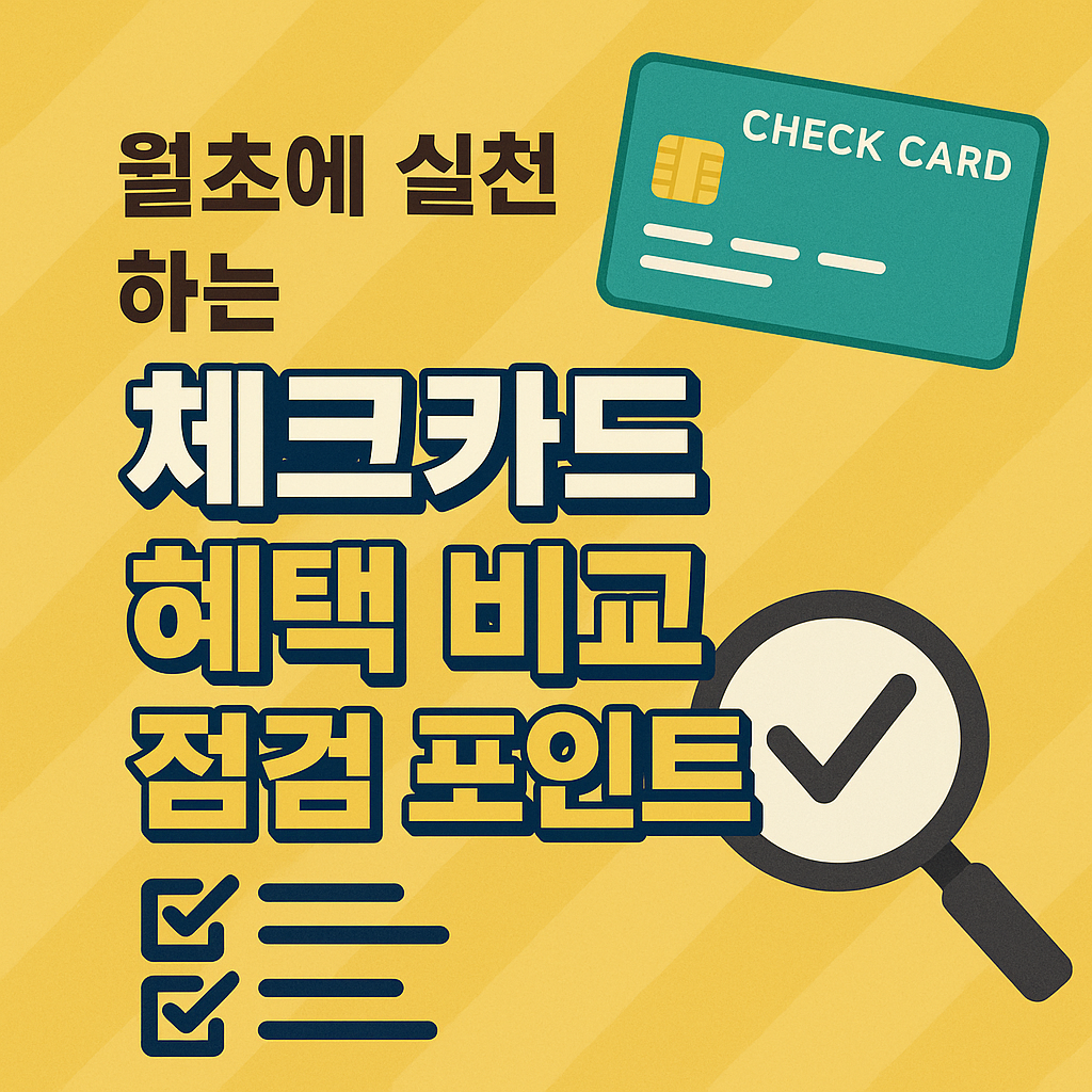 체크카드 혜택