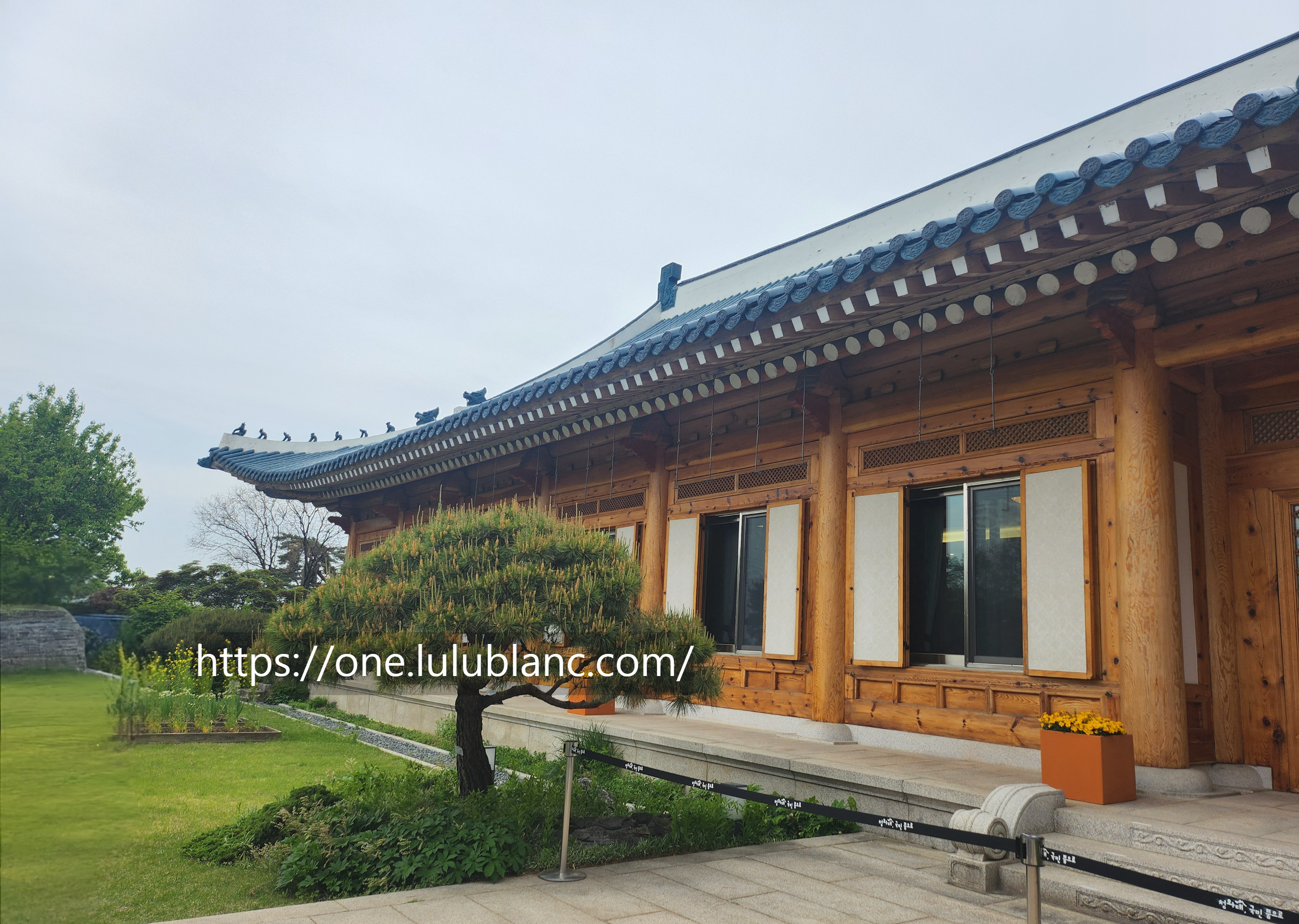 청와대 관저 전경 사진