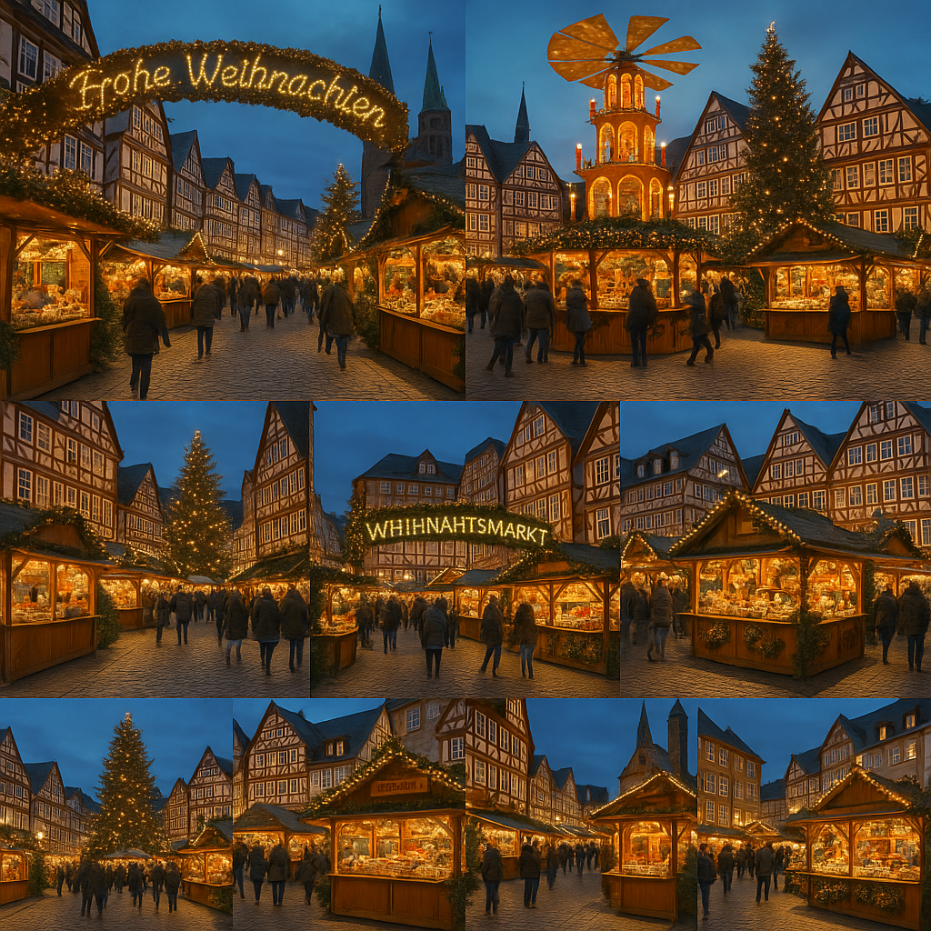 독일 크리스마스 마켓 추천 (사전준비, 겨울여행, 명소, 분위기)