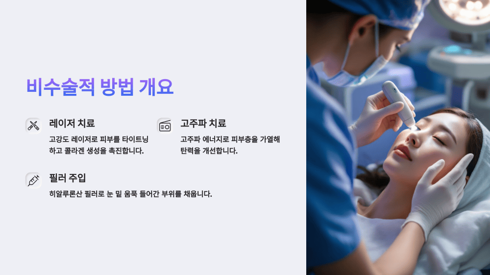 비수술적 방법 개요