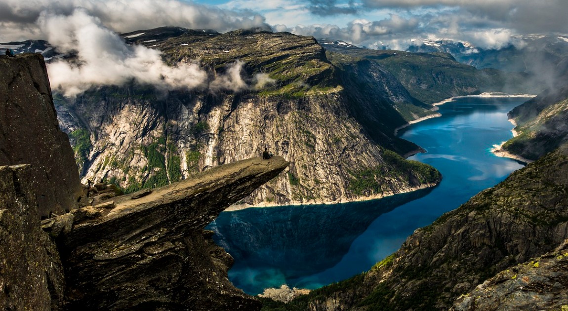 노르웨이 트로퉁가의 환상적인 사진