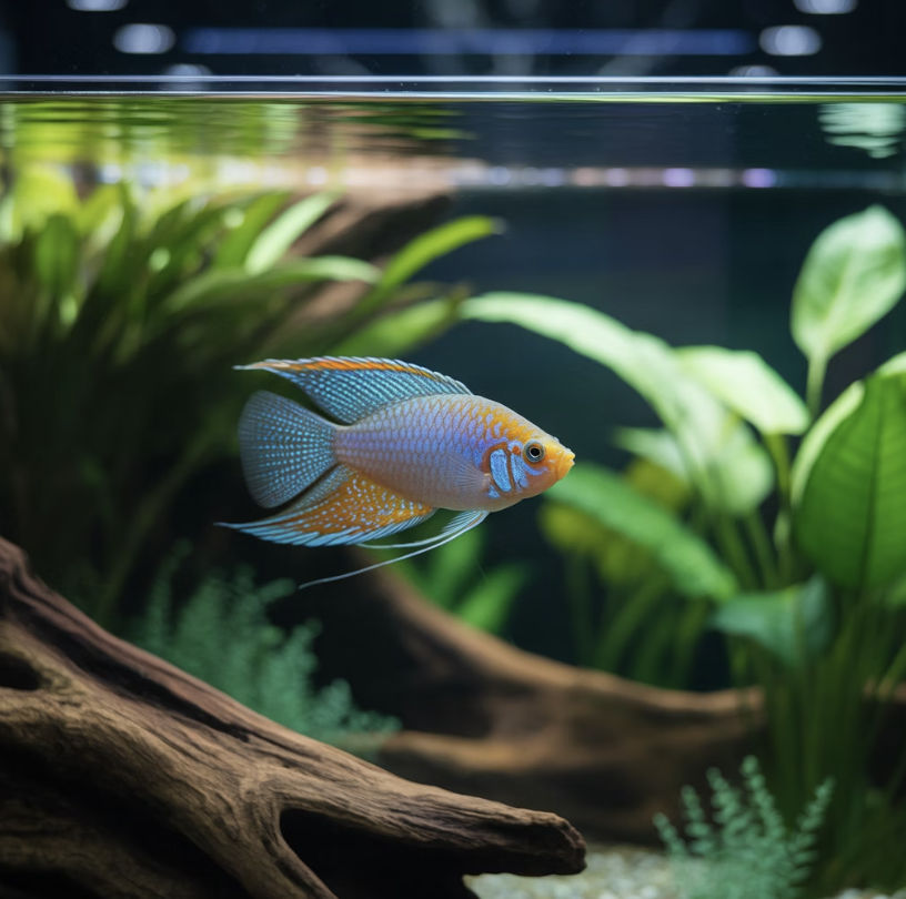 어항 - '고요한 연못'을 만들어주세요