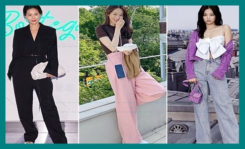 와이드 레그 팬츠