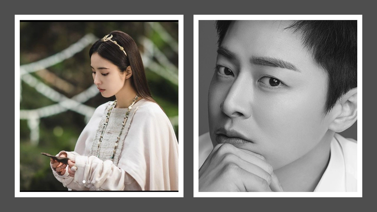 세작, 매혹된 자들 출연진. 조정석(오른쪽)과 신세경(