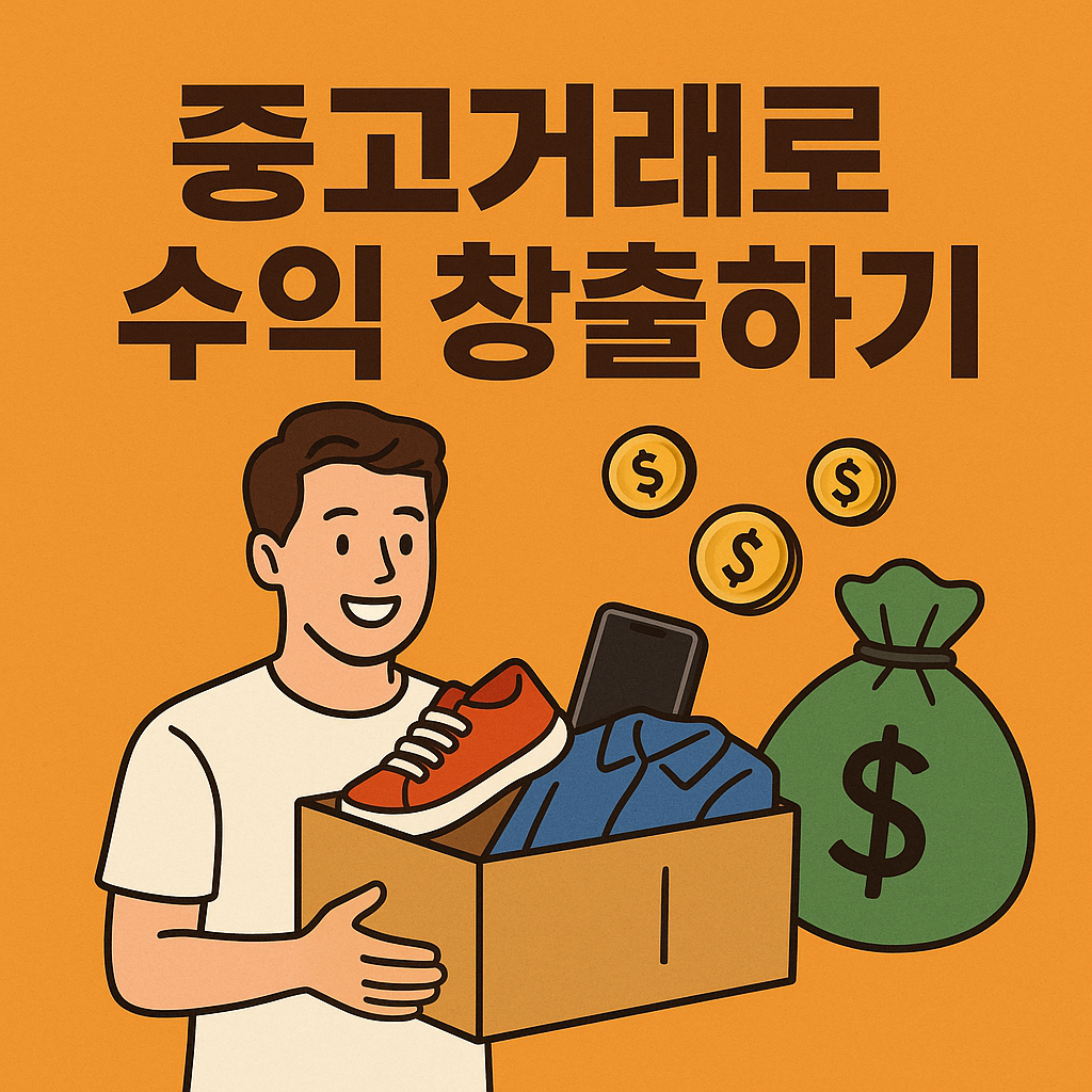 부업, 중고거래로 수익 창출하기!