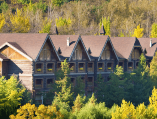 에버랜드 홈브리지 캐빈호스텔 외관