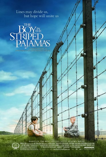 영화 줄무늬 파자마를 입은 소녀 포스터