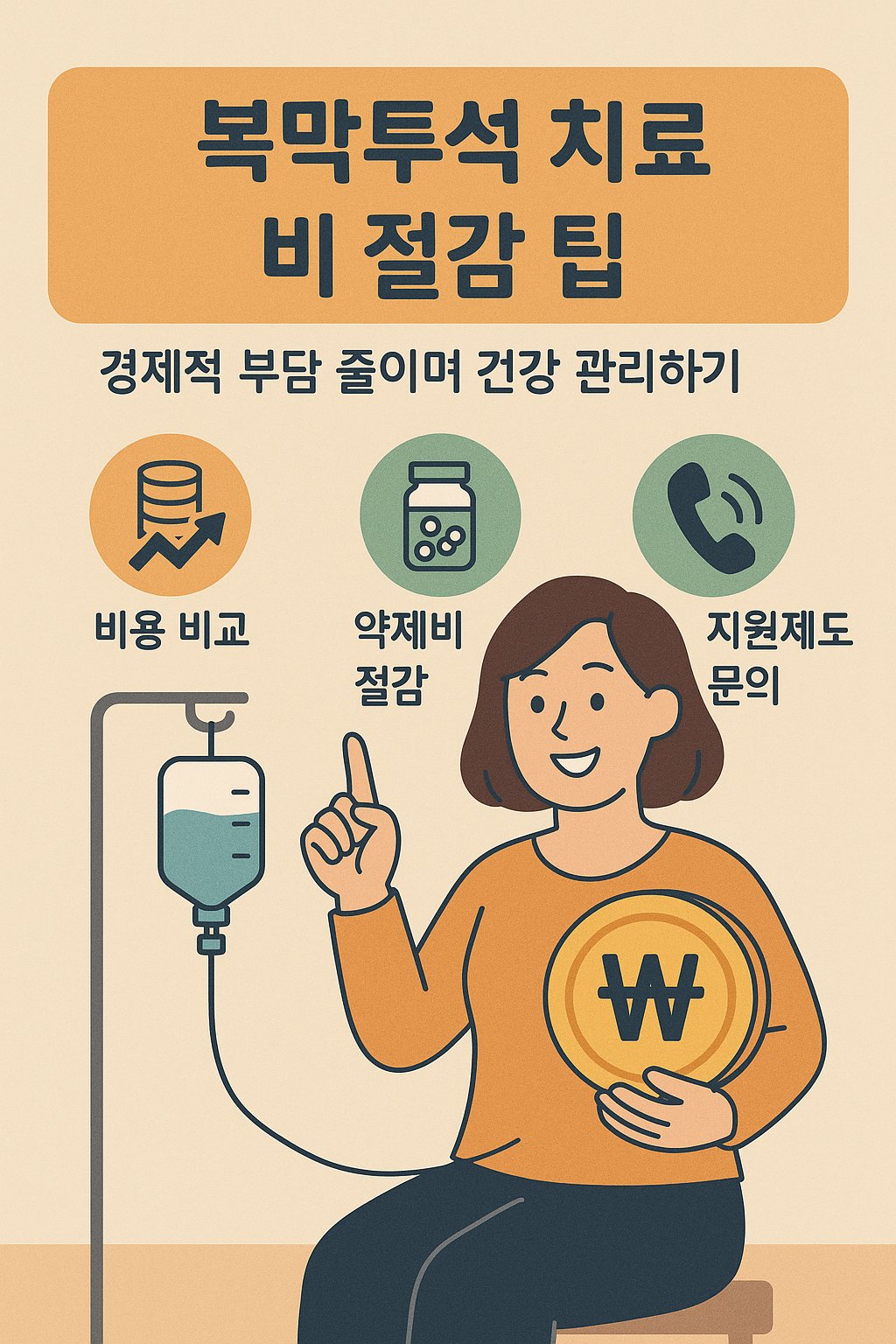 복막투석 치료비 절감 팁: 경제적 부담 줄이며 건강 관리하기