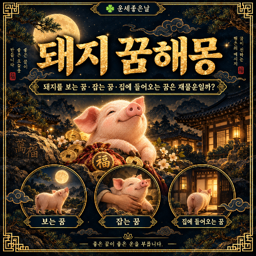 돼지_꿈해몽