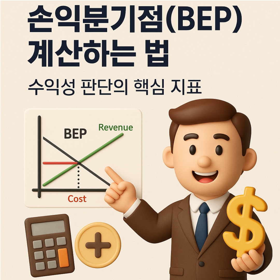 손익분기점(BEP) 계산하는 법 – 수익성 판단의 핵심 지표