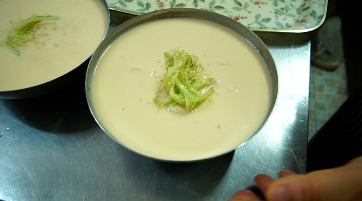 하동-크림콩국수
