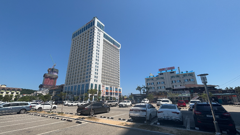 낙산해수욕장 주차장