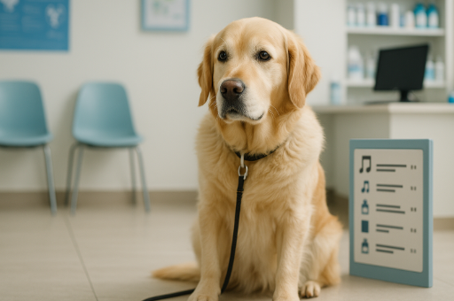 병원 방문 휴식용 강아지 음악 관련 사진