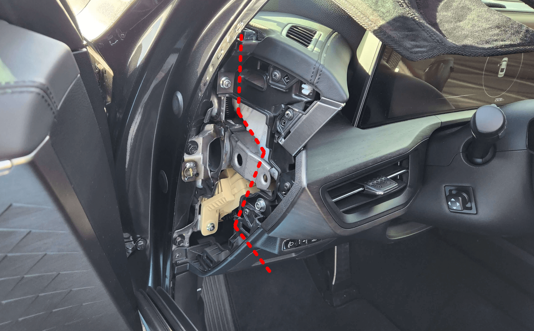 K8 휴즈박스 탈거및분해