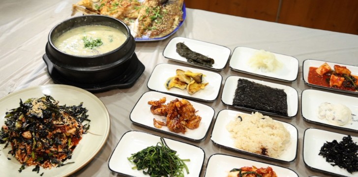 하동한상-참게가리장-재첩회무침-능시배다구