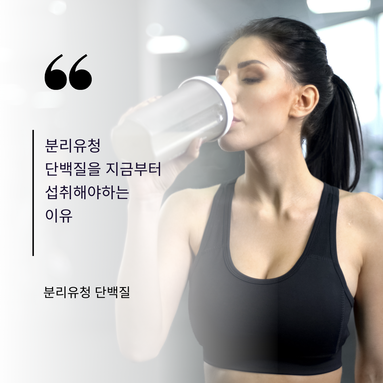 분리유청단백질