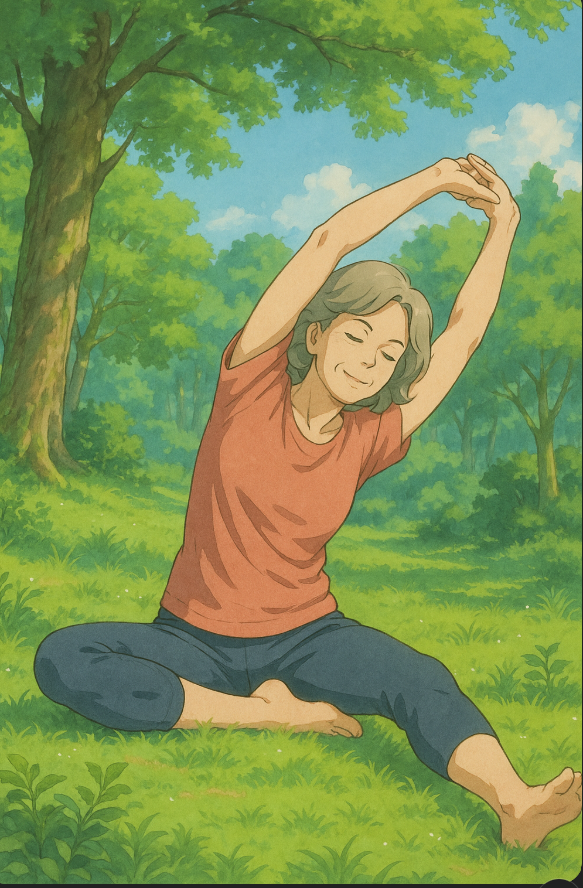 하루 10분! 관절을 지키는 시니어 요가 스트레칭 루틴