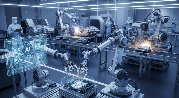 제조업에서 활용되는 로봇기술과 AI 자동화