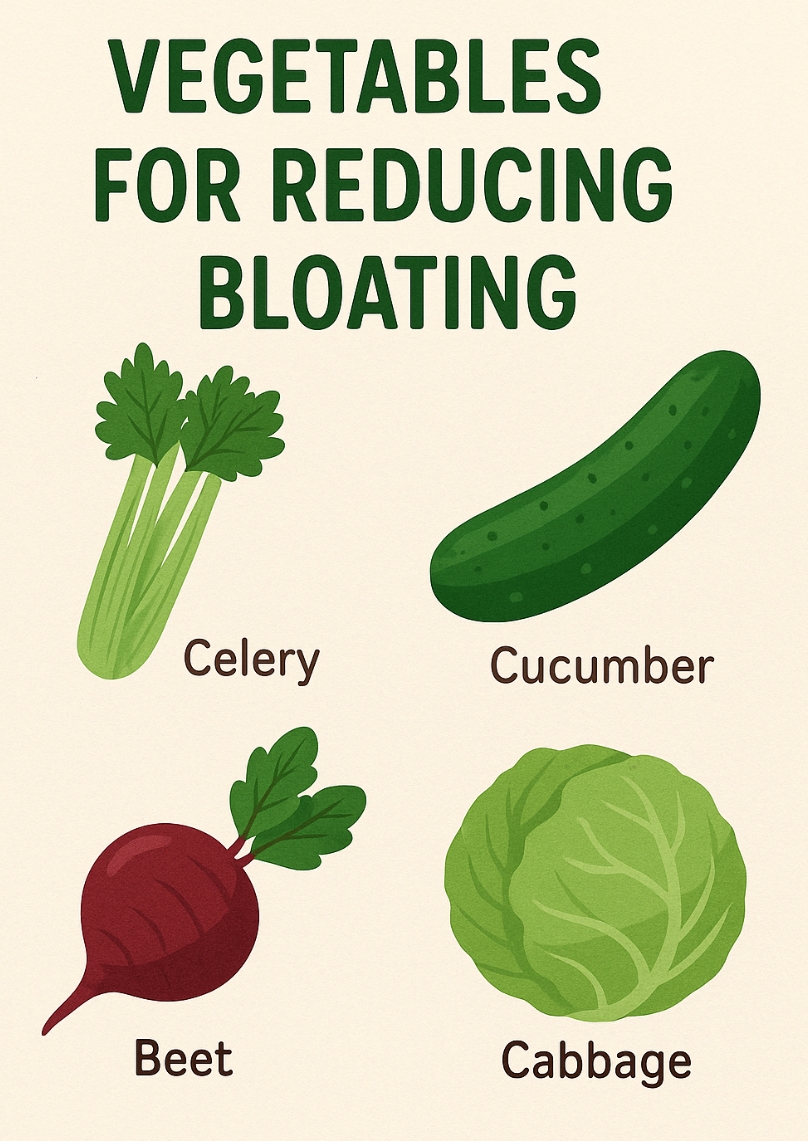 붓기를 줄여주는 채소 조합