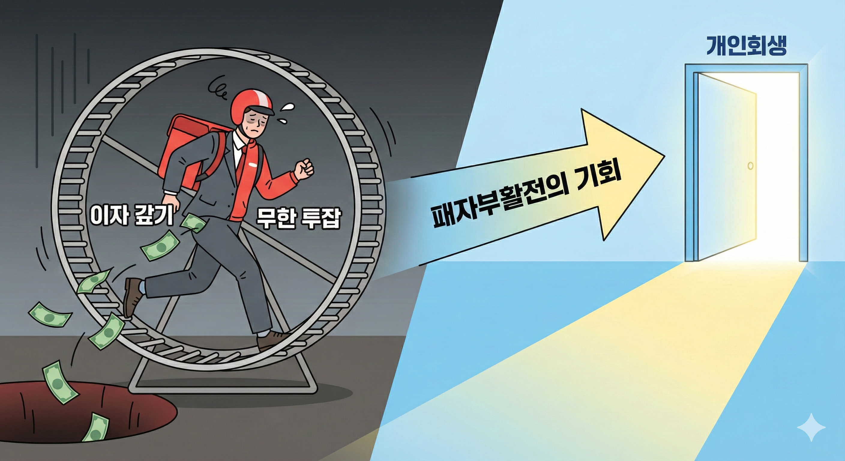 빚 갚으려 시작한 배달·대리운전, 개인회생 때 독이 될까? (투잡러 필독)