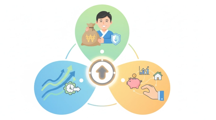 4050세대가 IRP를 지금 시작해야 하는 이유를 세액공제, 과세이연, 다양한 투자 상품을 통해 설명하는 인포그래픽