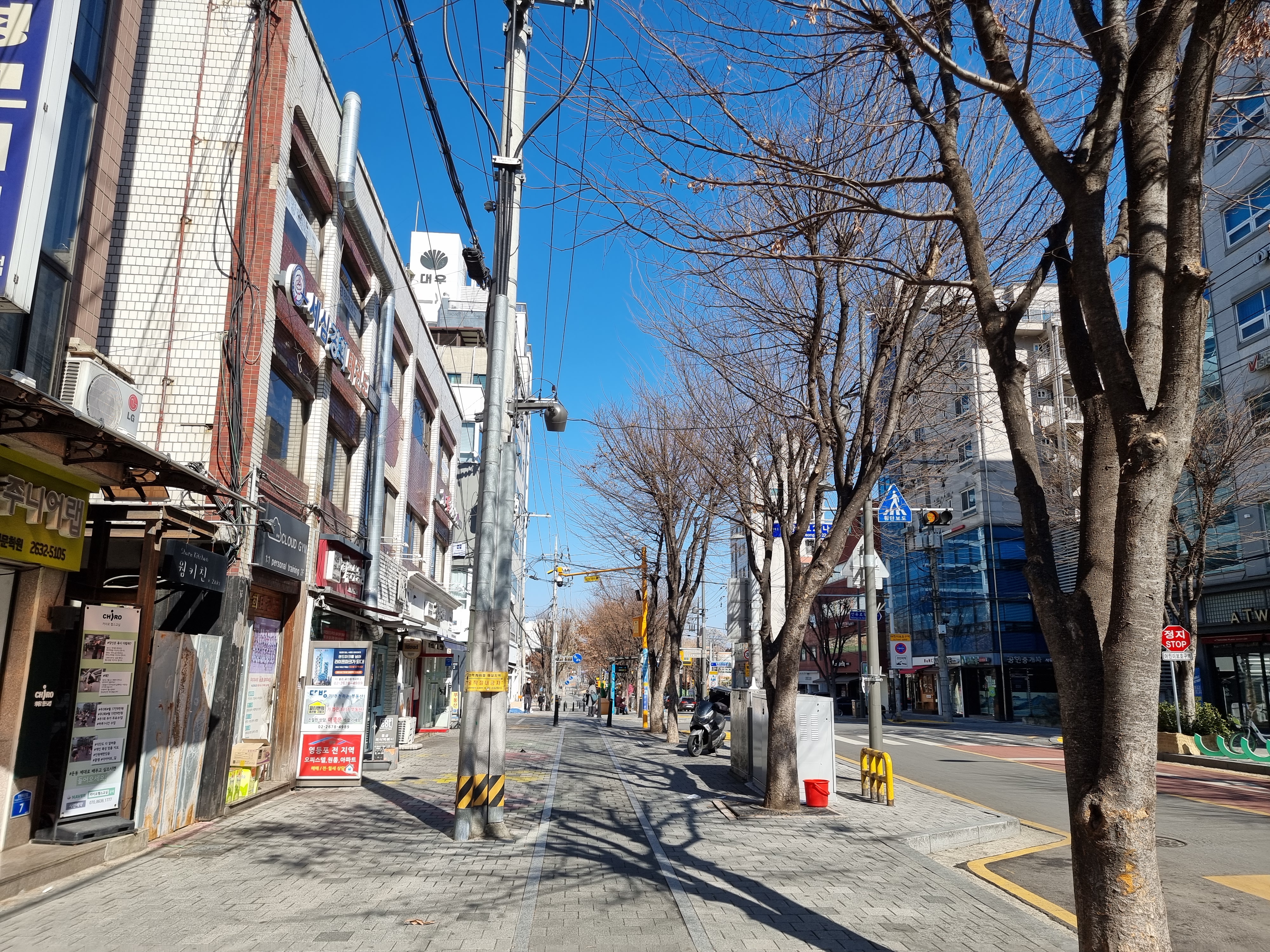 선유도공원 가는 길