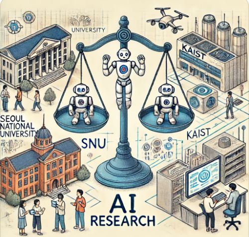서울대학 vs KAIST 대학, AI 연구 환경 비교