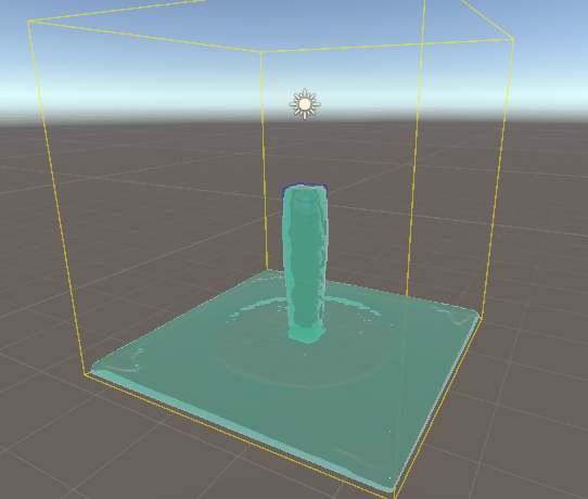 물이 채워지는 모습