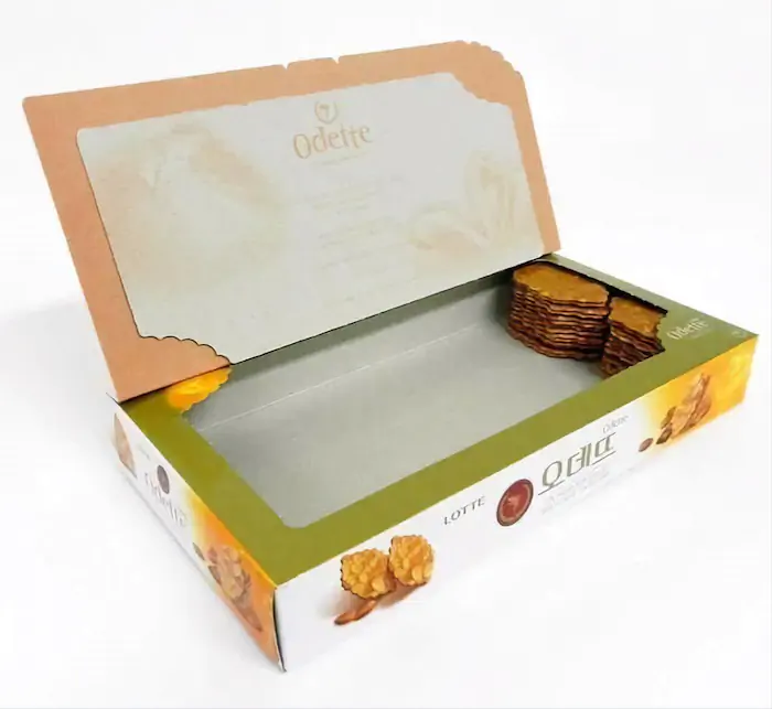 한국 과자의 악랄한 과대포장 오데뜨