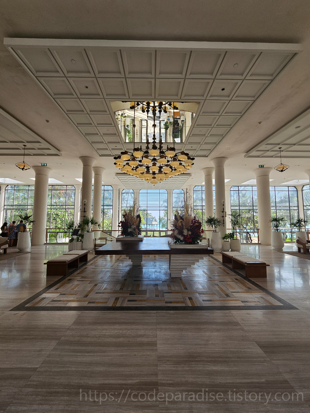 센타라 리저브 사무이 리조트 로비