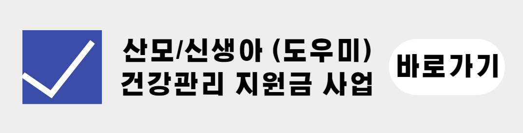 산모, 신생아 건강관리 (도우미) 지원금 (1)