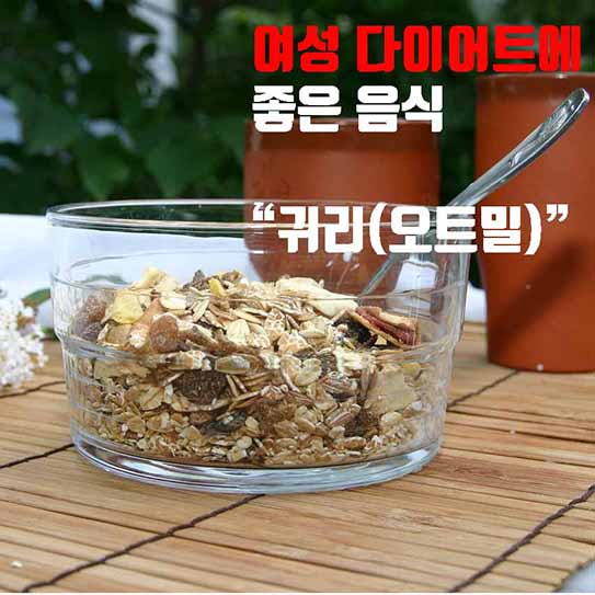 여성 다이어트 음식 귀리(오트밀) 영양 효과 섭취 방법 부작용 알아보기