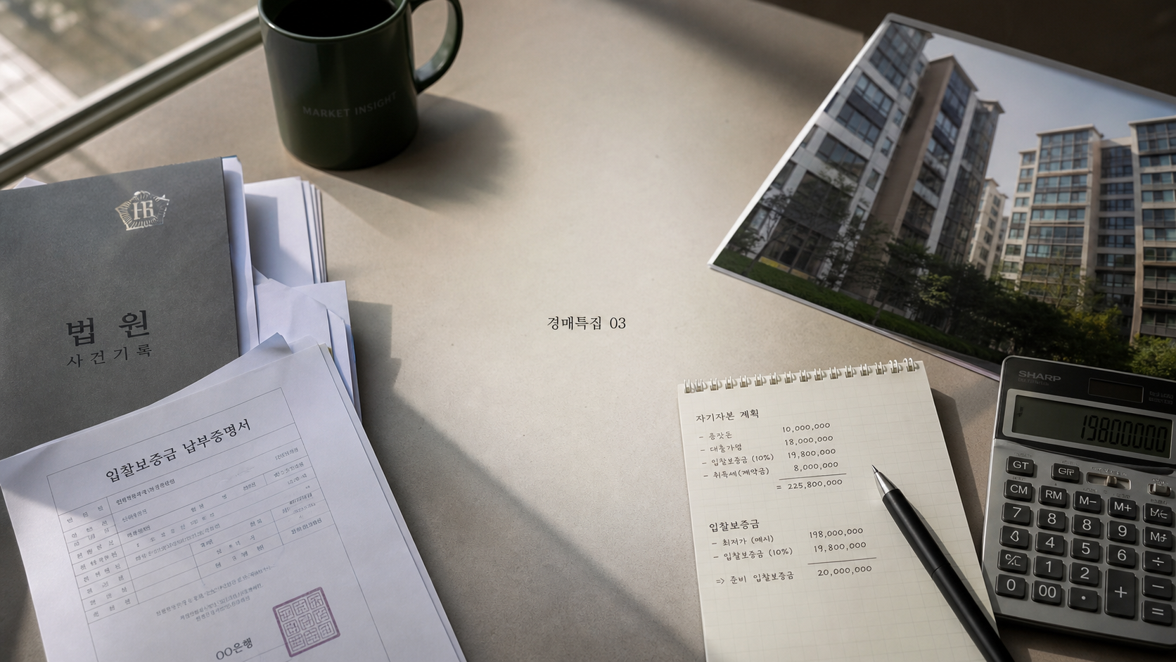 종잣돈 1,000만 원으로 경매장 가도 될까?의 핵심 확인 항목을 정리한 부동산 경매 안내 표지