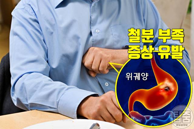 철분 부족 증상 위궤양