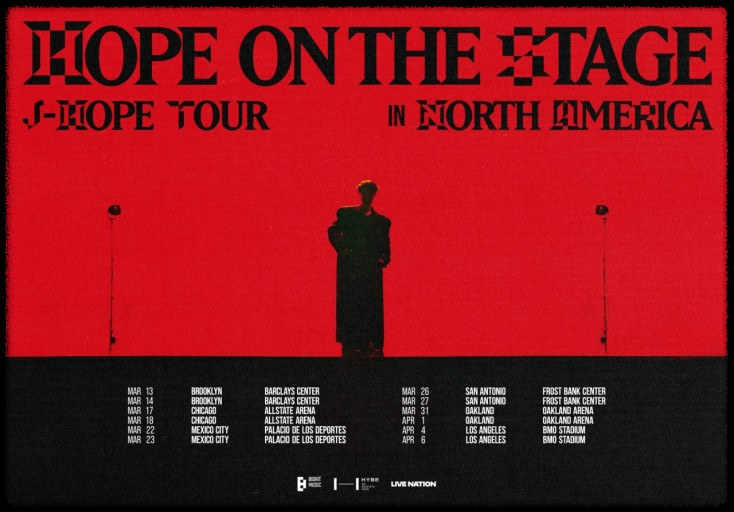 제이홉 첫 솔로 월드 투어 'HOPE ON THE STAGE' 서울 공연 필수 가이드 – 티켓, 입장, 응원까지 완벽 정리!