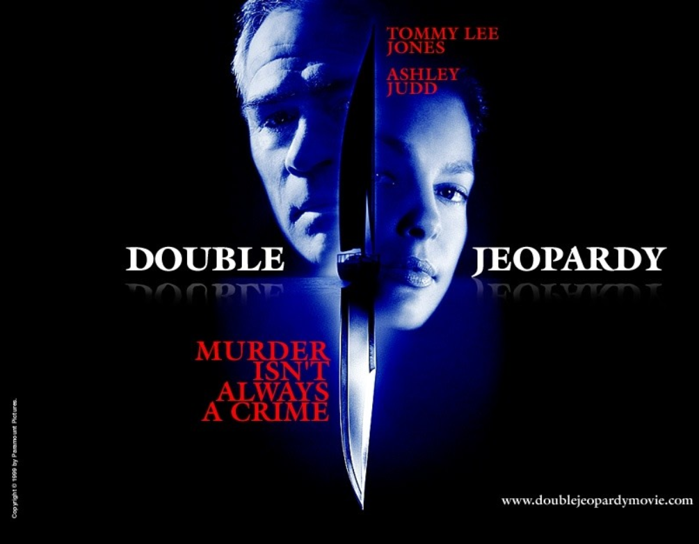 1999년에 개봉한 미국의 범죄 스릴러 <더블 크라임>.