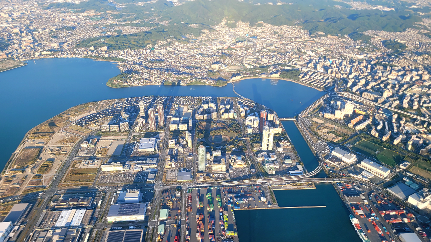 아일랜드시티 중앙공원 하카다만 개발