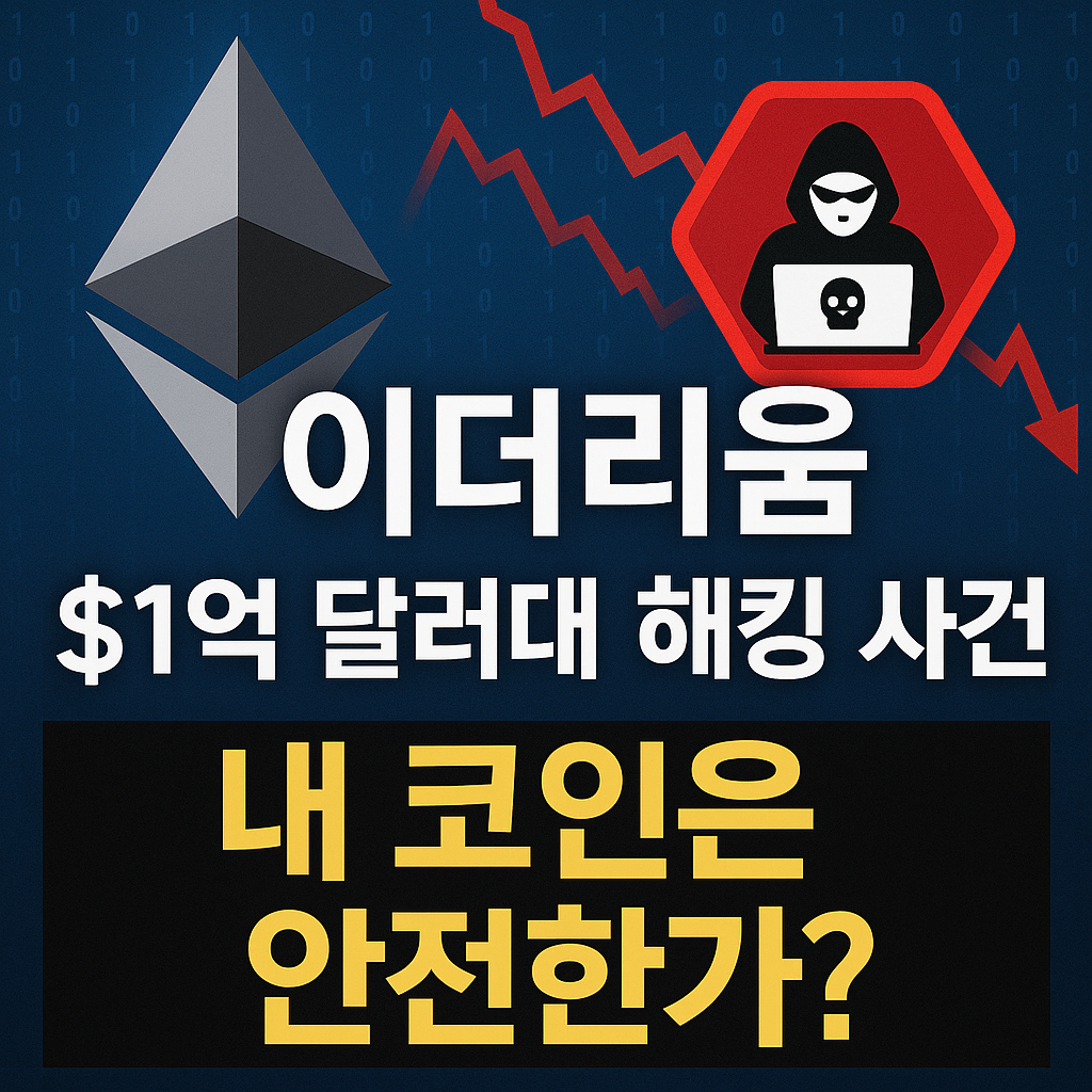 이더리움, 1억 달러대 해킹 사건, 내 코인은 안전한가?