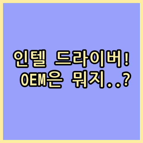인텔 그래픽 드라이버 바로가기 최신 ..