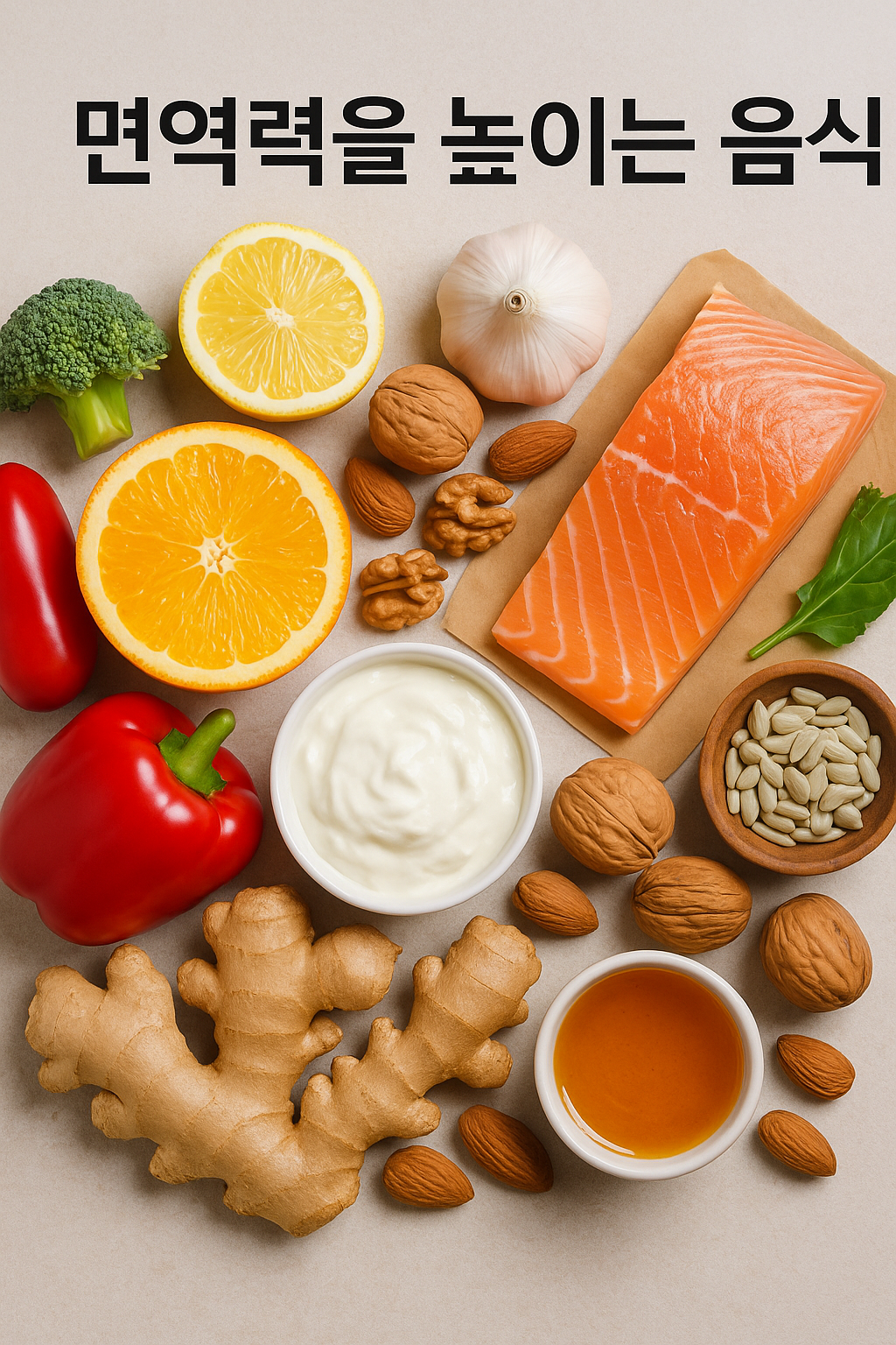 면역력을 높이는 음식과 섭취법, 일상에서 쉽게 실천하는 건강관리