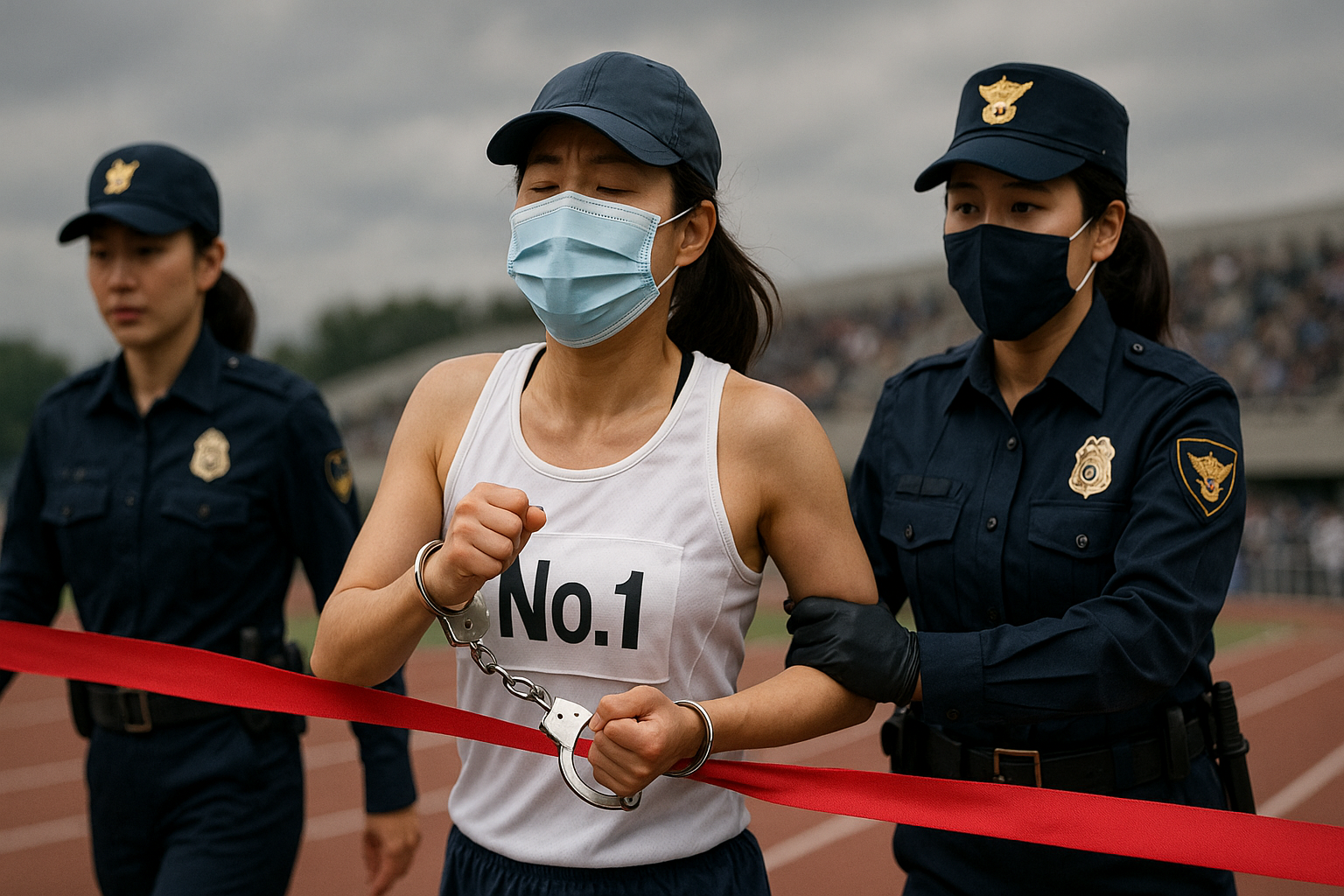 전교1등 시험지 유출로 감옥에 가는 이미지