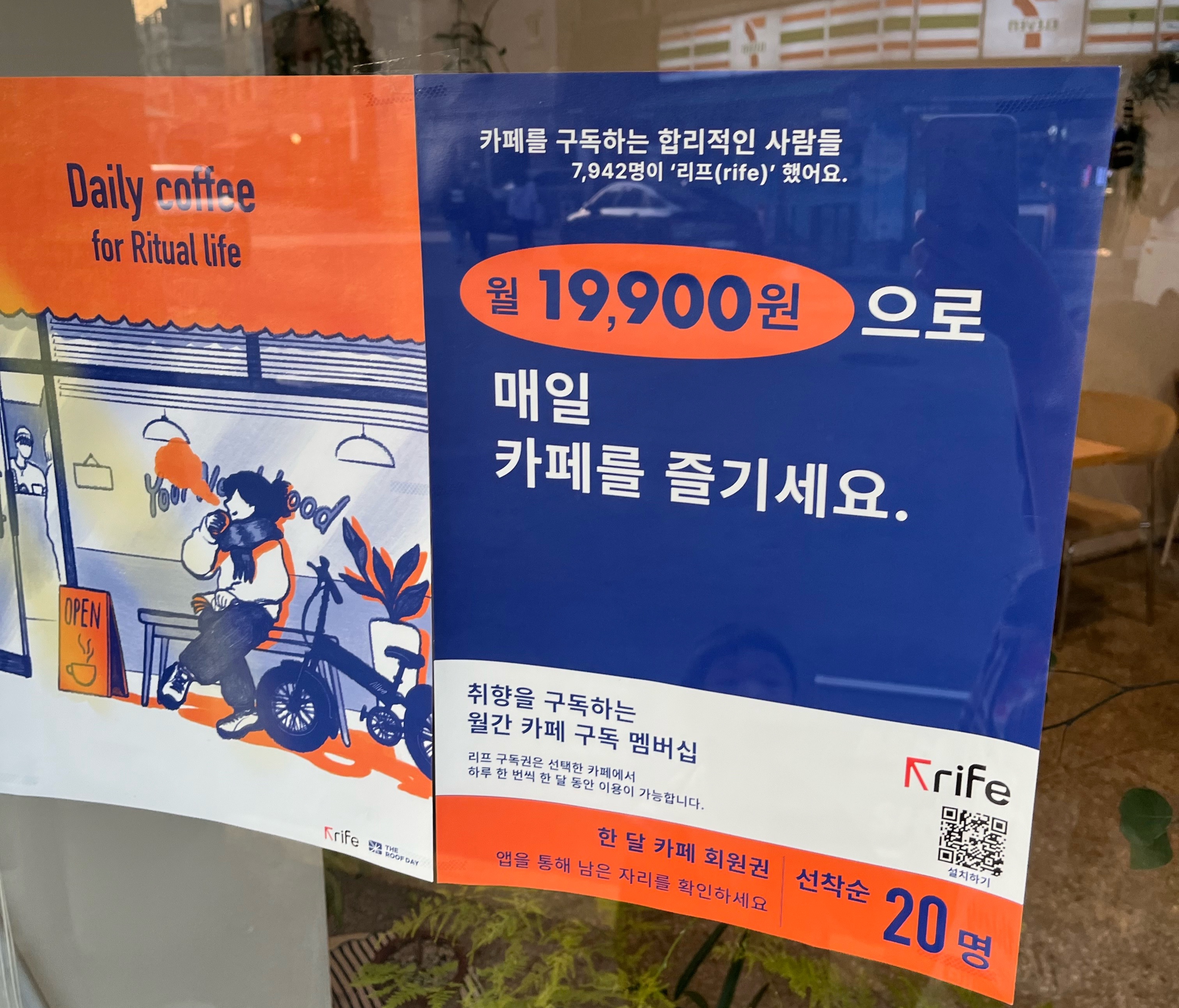 리프(rife) 카페 구독 멤버십