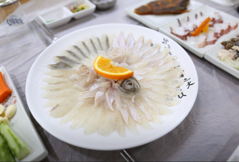 오대양물회식당 회