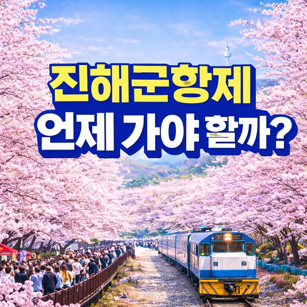 진해군항제 언제 가야 할까 벚꽃 개화시기와 축제 일정 정리