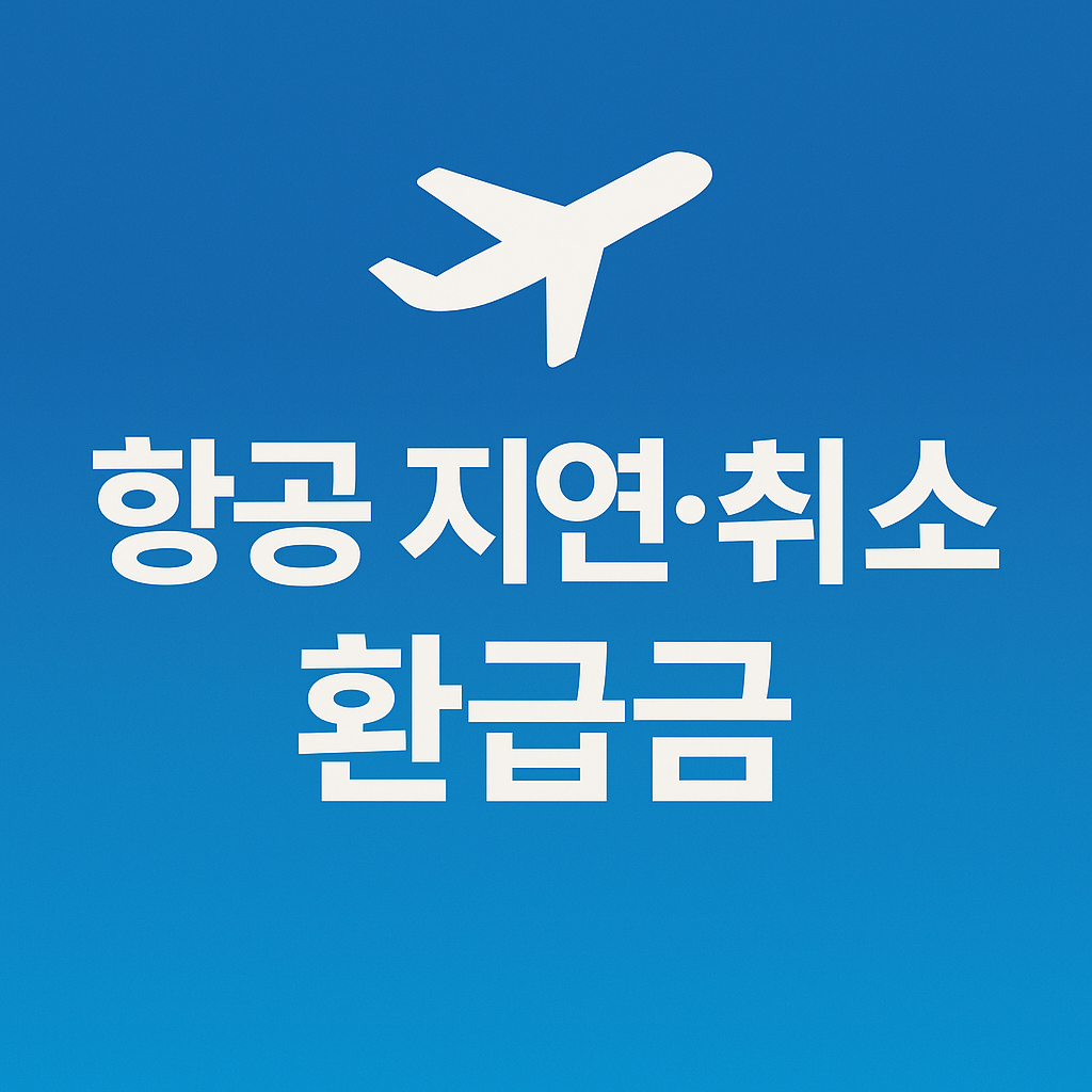 놓치면 손해! 실전 환급 시리즈 ⑬ 항공권 지연·취소 환급금 조회