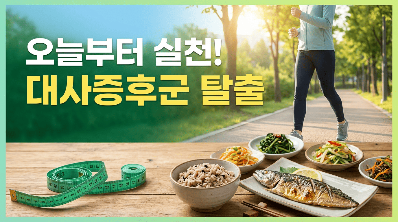대사증후군 치료, 회복, 탈출
