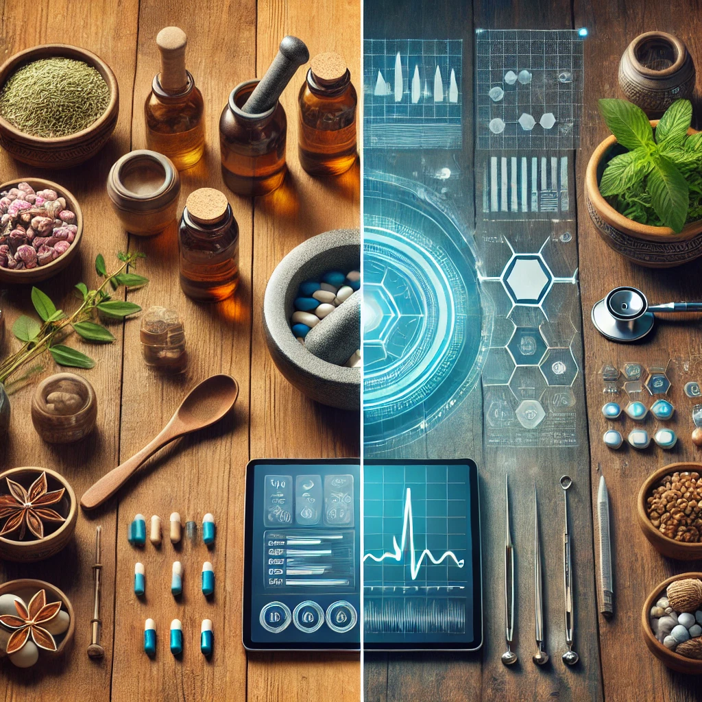 전통 vs 현대 치료법