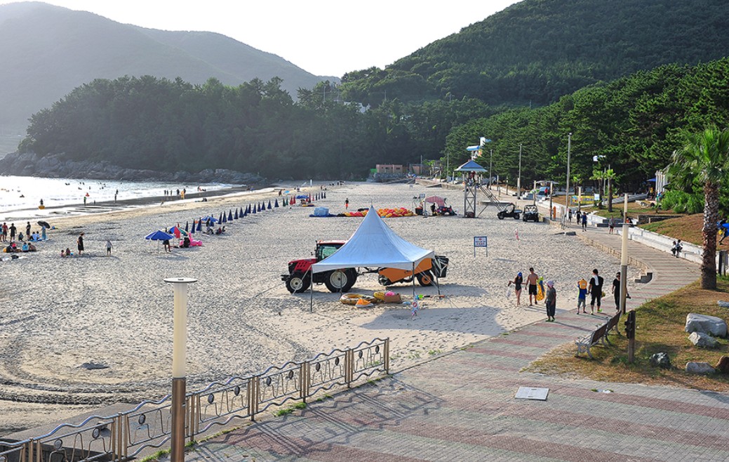 남해 설리 해변