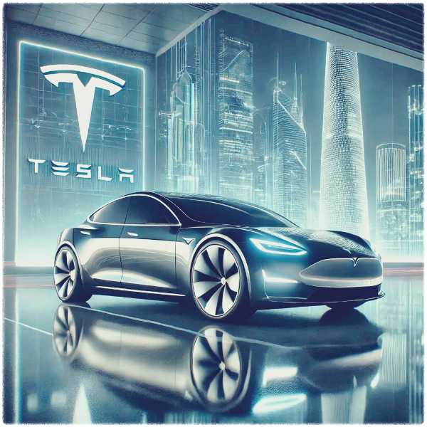 테슬라 자동차.